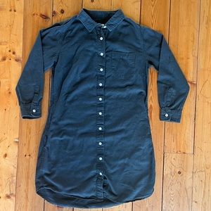 Bridge & Burn button down shirtdress 3/4 sleeve